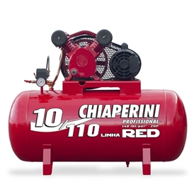 COMPRESSOR DE AR CHIAPERINI 10 RED 110 LTS