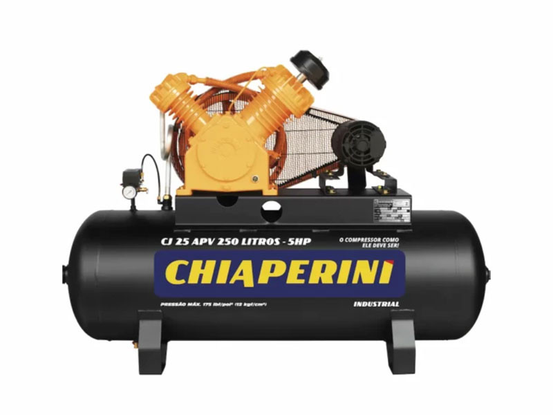 COMPRESSOR DE AR CHIAPERINI CJ 25 APV 250L