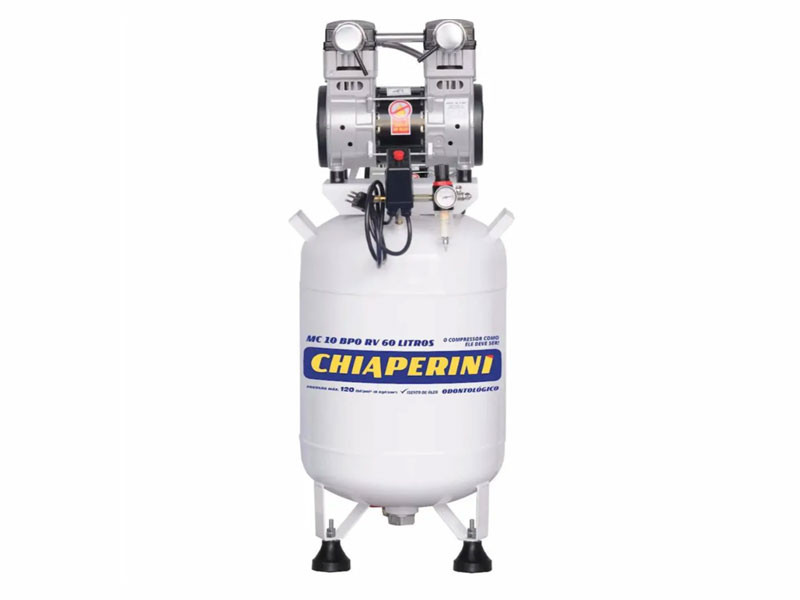 COMPRESSOR ODONTOLOGICO CHIAPERINI MC 10 BPO 60L