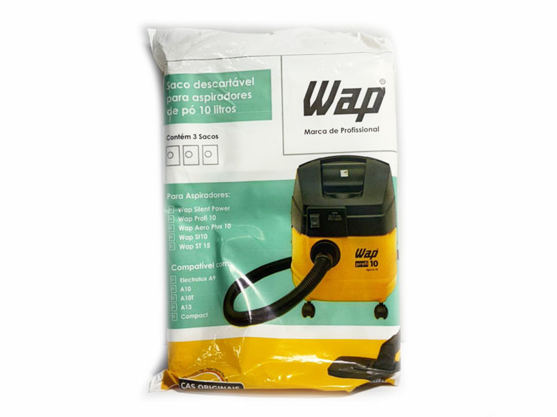 KIT FILTRO DESCARTÁVEL WAP 10L