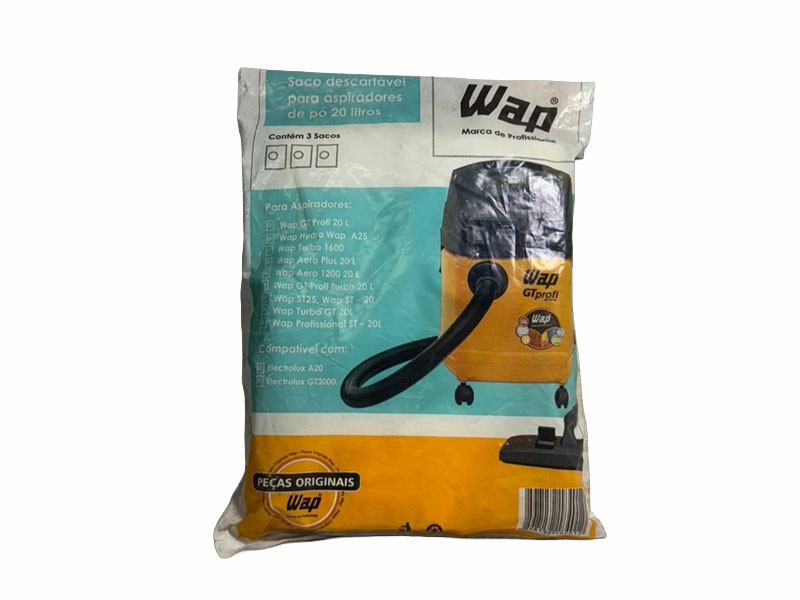 KIT FILTRO DESCARTÁVEL WAP 20L