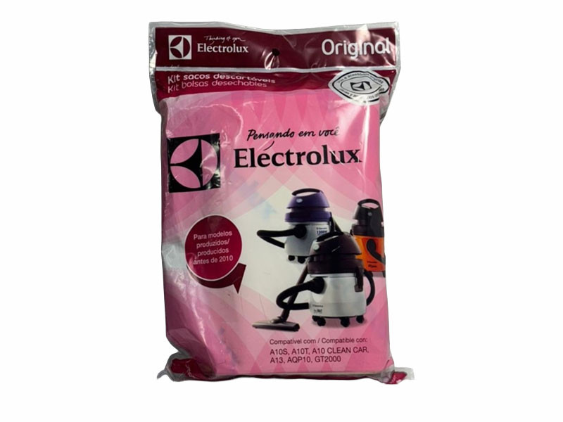 KIT FILTRO DESCARTÁVEL ELECTROLUX 10L